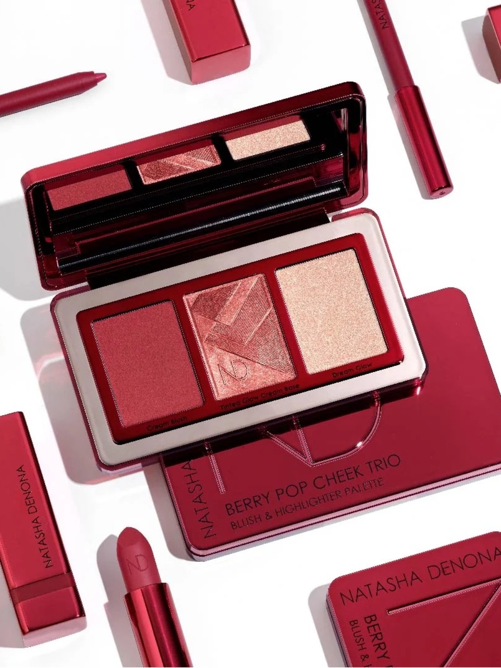 Natasha Denona BERRY POP CHEEK TRIO
CHEEK PALETTE (BNIB)